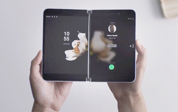 Microsoft get into the foldable phone game with the SurfaceDuo