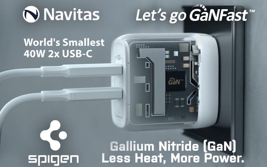 Navitas Drives Spigen’s ArcStation Pro 45W: World’s Smallest Samsung S21 Ultra Fast Charger