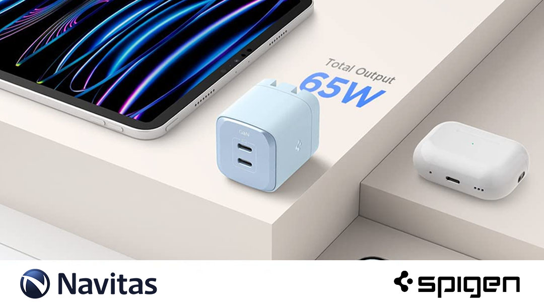 Navitas and Spigen Join Hands to Launch the Super Compact ArcStation Pro GaN 652 65W for Apple Devices